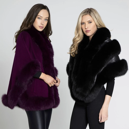 Kelli Kouri Rabbit Fur Jacket in Black