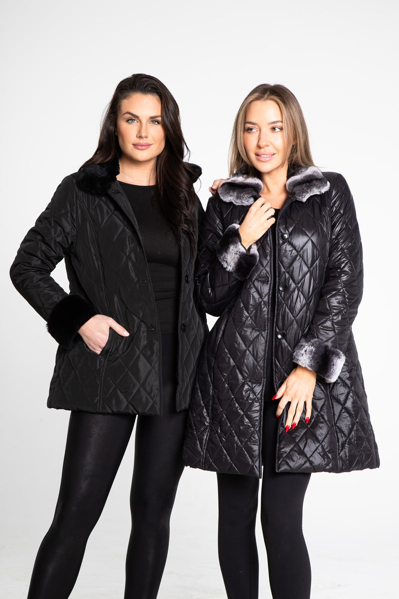 #2001 - Black Collar Jacket