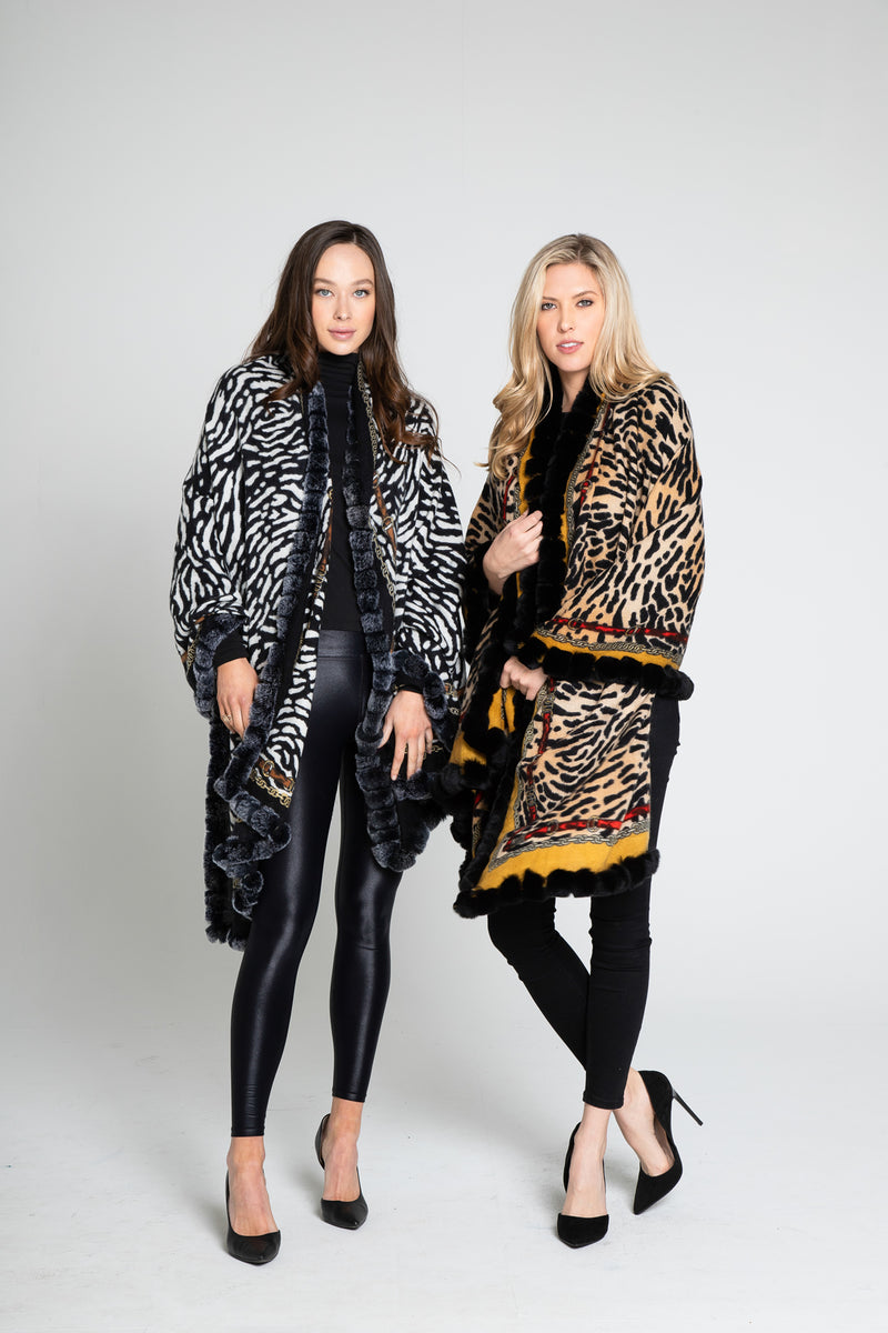 Animal Print Luxury Wrap